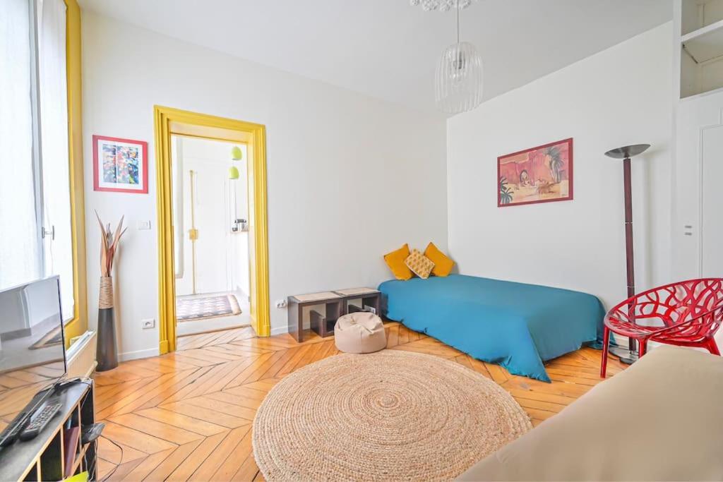 Radiant Flat - Spacious Studio Apartment - Marais Parijs Buitenkant foto